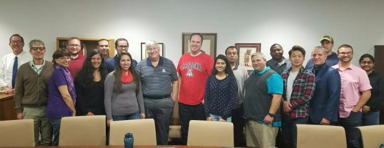 Students with Judge Cole