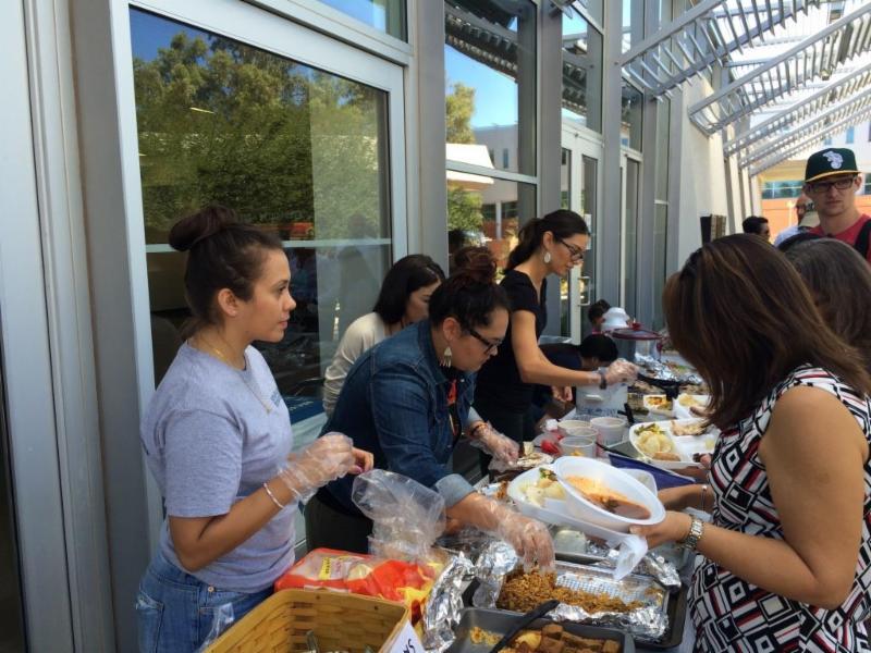 NALSA's annual Fry Bread and Taco Sale at the college.