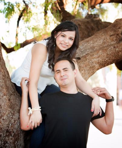 Gaby and her husband Eric
